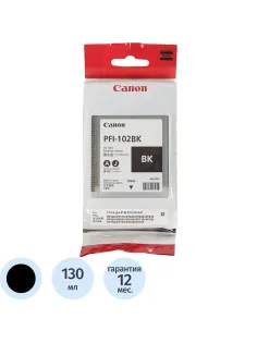 Картридж струйный Canon PFI-102BK (0895B001) чер. для IPF500/600/700