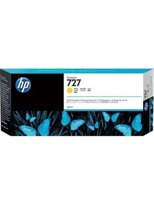 Картридж струйный HP 727 F9J78A жел. для DJ T1500/1530/920/930/2530