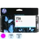 Картридж струйный HP 728 F9J66A пур. 130мл для DJ T730/T830