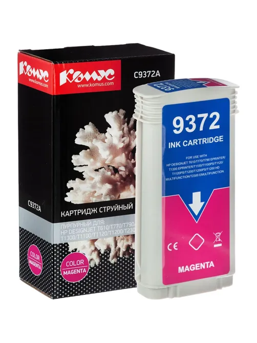 Картридж струйный Комус 72 C9372A пурп. для DgnJ T610/770/1100/1120