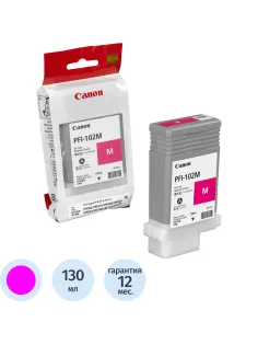 Картридж струйный Canon PFI-102M (0897B001) пур. для IPF500/600/700