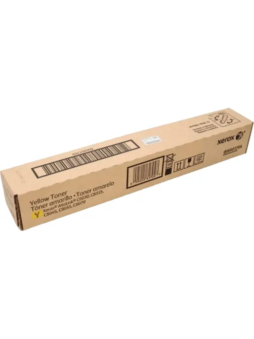 Картридж лазерный Xerox жел. для Altalink C8035/8070/8055/8030 006R01704