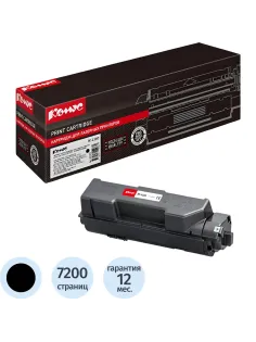 Картридж лазерный   Комус TK-1160 чер. для Kyocera EcosysP2040dn/P2040dw