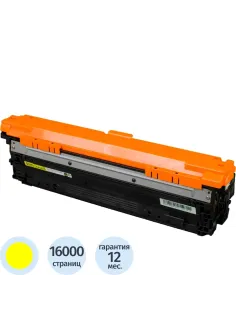 Картридж лазерный SAKURA CE342A желт. для HP LJ  700/775