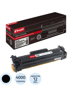 Картридж лазерный Комус 305X CE410X чер. пов.емк. для LJ300,M375nw