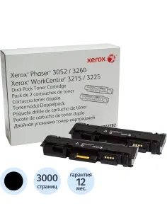 Картридж лазерный Xerox 106R02782 чер. для 3052/3260/3215/3225 (2шт/уп)