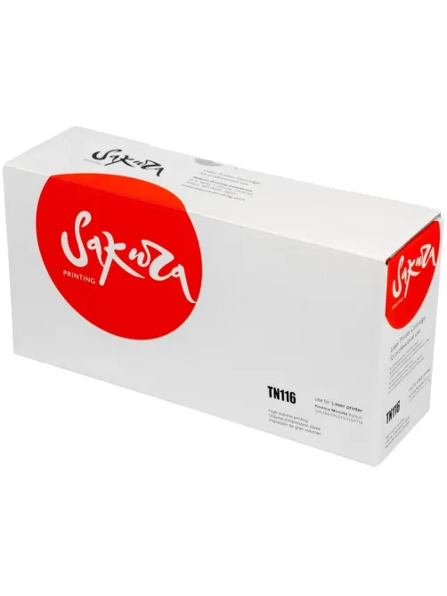 Тонер-картридж SAKURA KM-TN116 (A1UC050) чер. для Konica Minolta