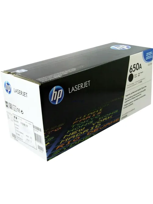 Картридж лазерный HP 650A CE270A чер. для CLJ CP5525