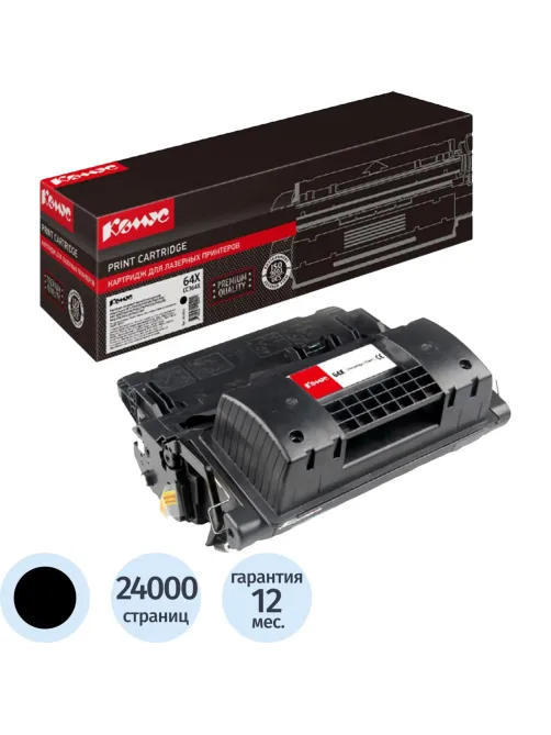 Картридж лазерный Комус 64X CC364X чер. для HP LJ P4015/P4515
