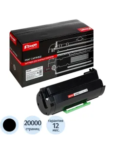 Картридж лазерный Комус 56F5X0E чер. пов.емк. для Lexmark 421/521/622/621