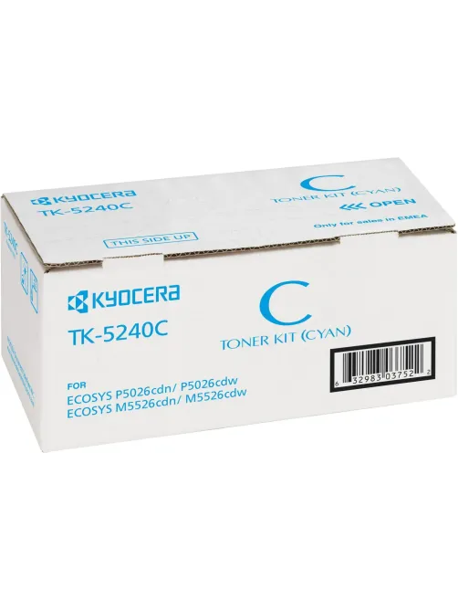 Тонер-картридж Kyocera TK-5240C гол. для ECOSYS M5526