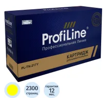 Тонер-картридж Profiline TN-217Y жел.пов.емк. для Brother  для DCPL3550
