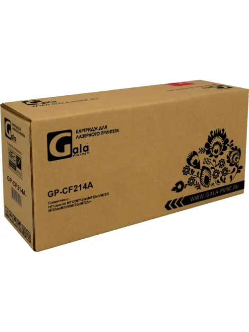 Картридж лазерный GalaPrint CF214A чер. для HP LJ Enterp. 700/712/M725