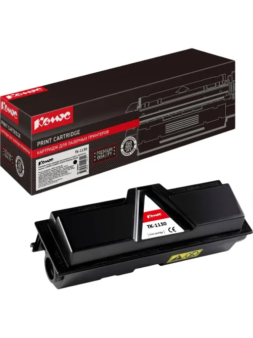Картридж лазерный Комус TK-1130 чер.для Kyocera FS-1030/113