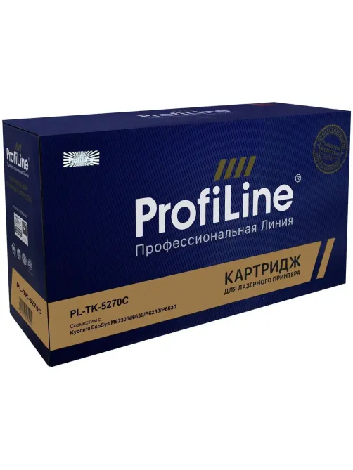 Тонер-картридж ProfiLine TK-5270C гол. для Kyocera P6230/6630