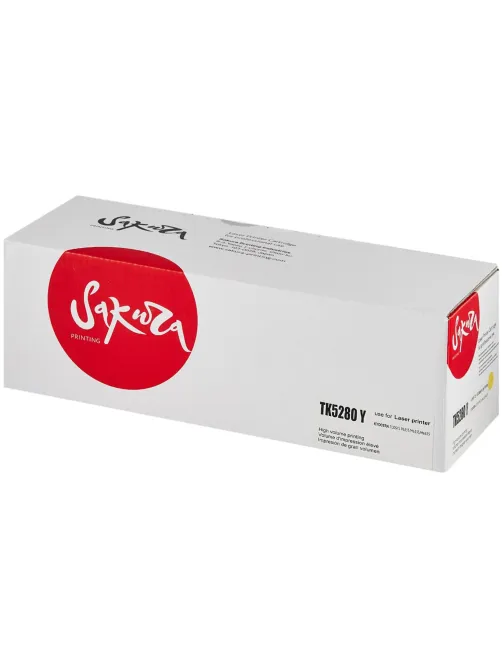 Картридж лазерный SAKURA TK-5280Y жел. для Kyocera Mita ECOSYS P6235cdn