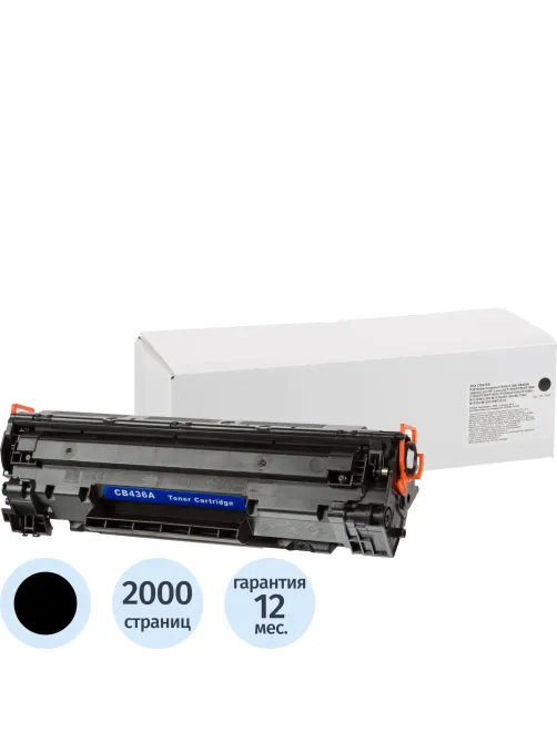 Картридж лазерный Retech 36A CB436A чер. для НР M1120MFP/P1505