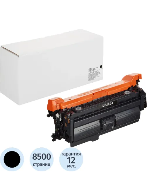 Картридж лазерный Retech CE260A чер. для HP CLJ CP4025/CP4525
