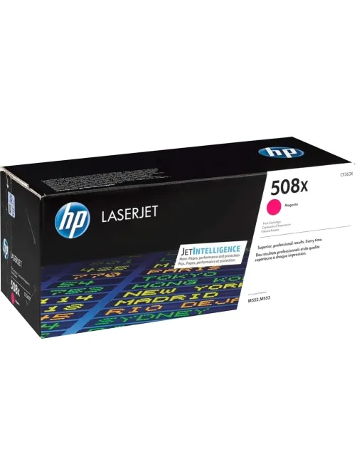 Картридж лазерный HP 508X CF363X пурп. для CLJ M552/M553