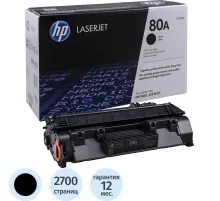 Картридж лазерный HP 80A CF280A чер. для LJ Pro M401/425