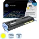 Картридж лазерный HP 124A Q6002A жел. для CLJ 1600/ 2600