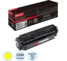 Картридж лазерный Комус CF412A жел. для HP LJ M452/MFP M477fnw