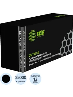 Картридж лазерный Cactus CS-TK3130 TK-3130 чер. для Kyocera 4200DN/M3550idn