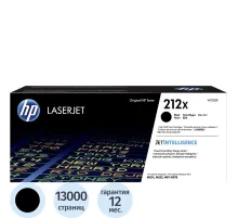 Картридж лазерный HP212XBkW2120X чер.лзр.д/M554dn/M555dn/M555x/M578dn/M578x