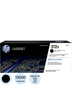 Картридж лазерный HP212XBkW2120X чер.лзр.д/M554dn/M555dn/M555x/M578dn/M578x