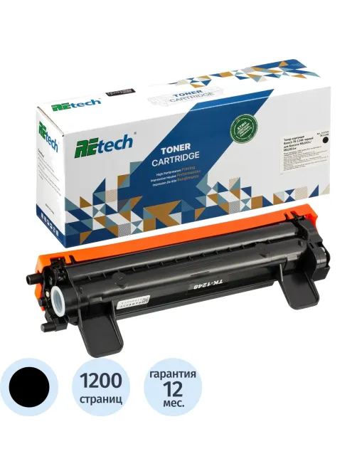 Тонер-картридж Retech TK-1248 чер. для Kyocera MA2001/MA2001w