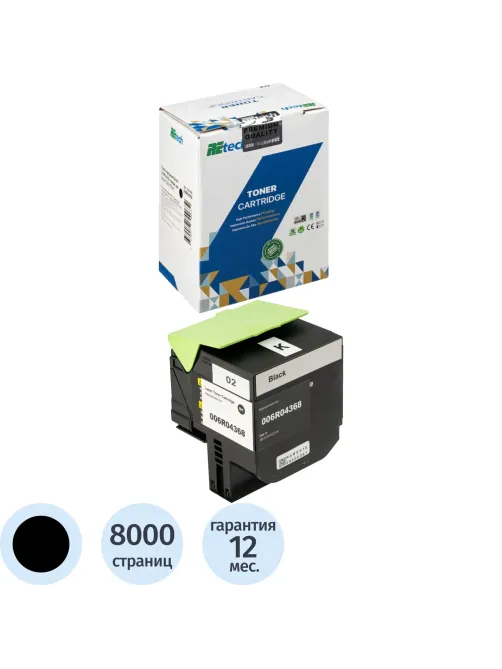 Тонер-картридж Retech 006R04368 чер. для Xerox C310/C315