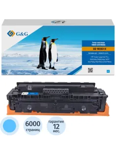 Тонер-картридж G&G W2031X гол. пов. емк. для HP LJ M454/MFP M479