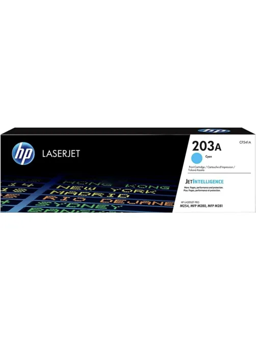 Картридж лазерный HP 203A CF541A гол. для CLJ Pro M254 MFP M280/281