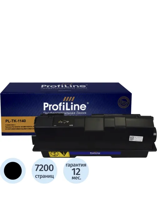 Картридж лазерный ProfiLine TK-1140 чер.  для Kyocera FS-1035/1135