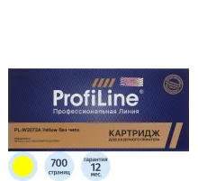 Тонер-картридж Profiline 117A W2072A жел. HP для 150/MFP 178/179
