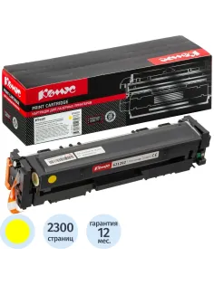 Картридж лазерный Комус CF402X жел. пов.емк. для HP LJ M252/M277