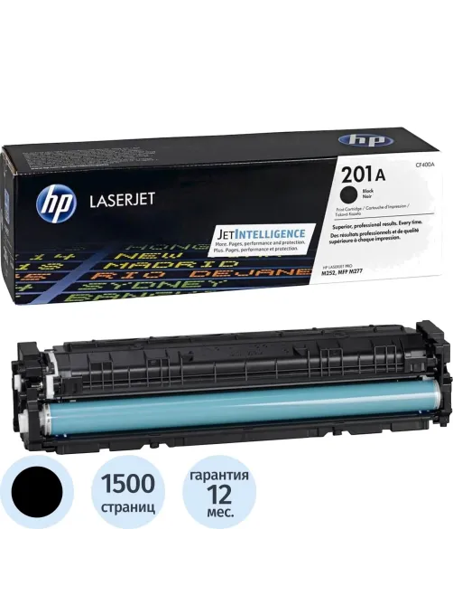 Картридж лазерный HP 201A CF400A чер. для CLJ Pro MFP M277/M25