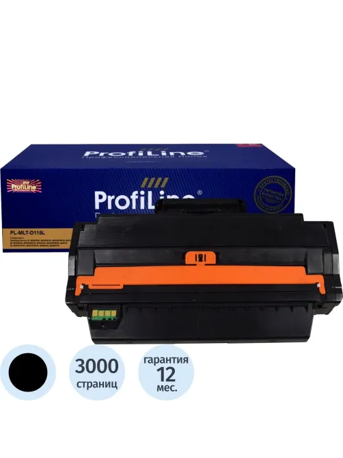 Картридж лазерный ProfiLine MLT-D115L чер. для Samsung M2620/M2670/M2820