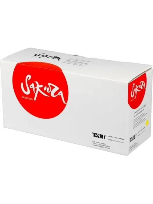 Картридж лазерный SAKURA TK-5270Y жел. для Kyocera Mita ECOSYS M6230cidn