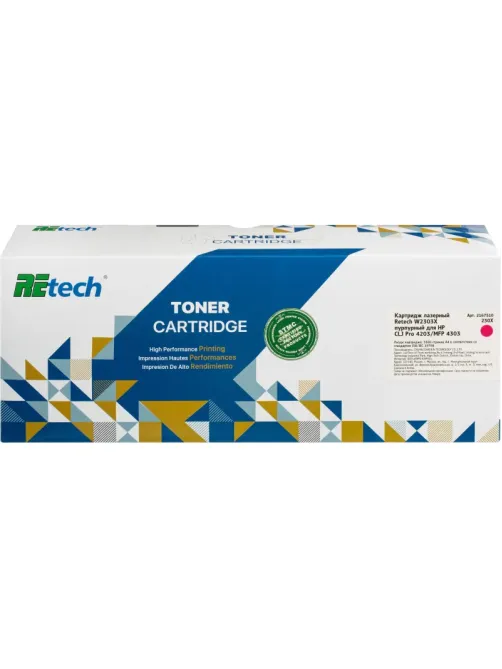 Картридж лазерный Retech W2303X пур. для HP CLJ Pro 4203/MFP 4303
