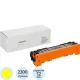 Картридж лазерный Retech 045 H Y жел. для Canon  611Cn/633Cdw/635Cx
