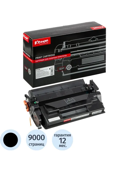 Картридж лазерный Комус CF287A чер. для HP LJ M501n/M506dn/M527dn