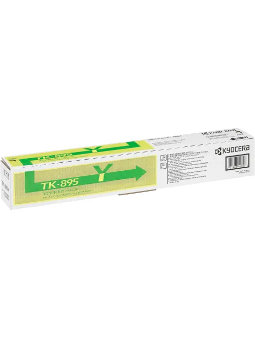 Тонер-картридж Kyocera TK-895Y жел. для FS-C8020MFP/C8025