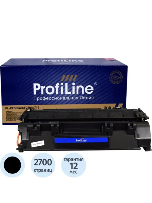 Картридж лазерный универсальный ProfiLine CE505A/CF280A/719 чер