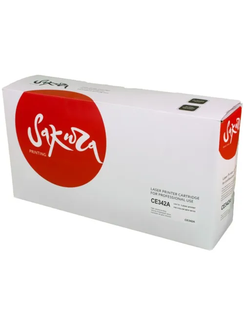 Картридж лазерный SAKURA CE342A желт. для HP LJ  700/775