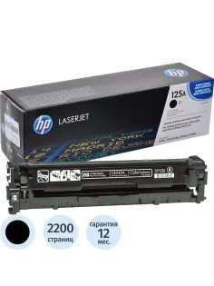 Картридж лазерный HP 125A CB540A чер. для LJ CP1215/1515