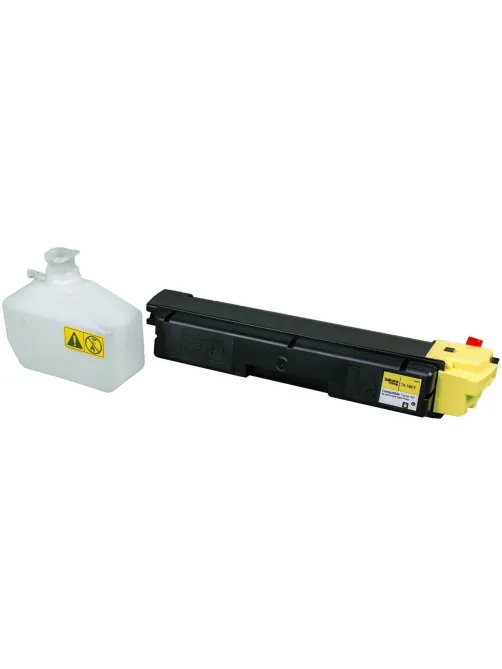 Картридж лазерный SAKURA TK-580Y  жел. для Kyocera Mita FS-5150DN/5250DN