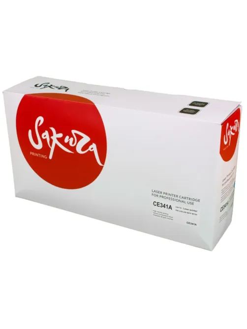 Картридж лазерный SAKURA CE341A гол. для HP LJ  700/775