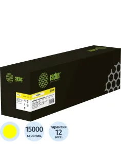 Картридж лазерный Cactus CS-TK5215Y TK-5215 жел. для Kyocera 406ci