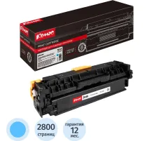 Картридж лазерный Комус 304A CC531A гол. для HP LaserJet CP2025
